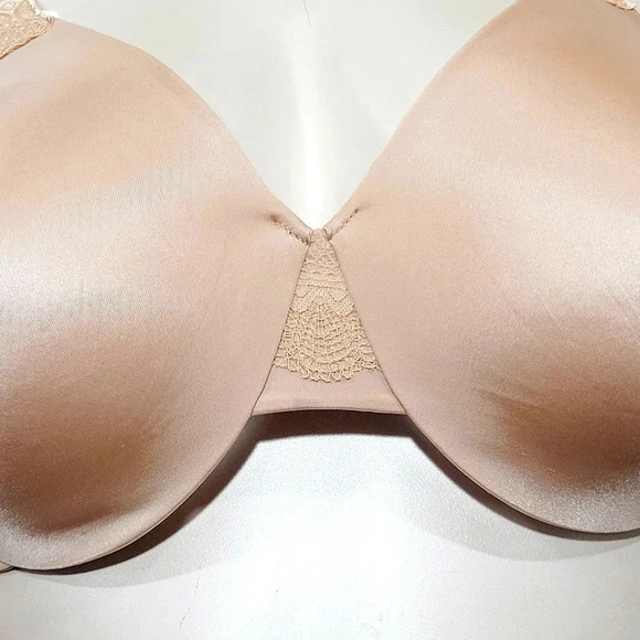 36C Vanity Fair Comfort Where it Counts UW Bra Beige NWT - Picture 2 of 6